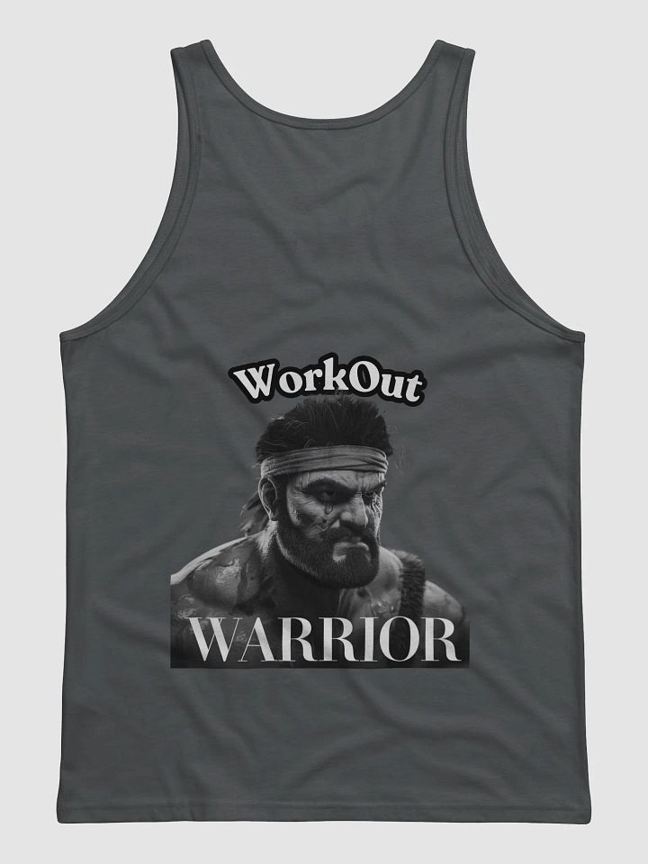WorkOut Warrior- Bell + Canvas Jersey Unisex Tank Top For Him or Her product image (2)