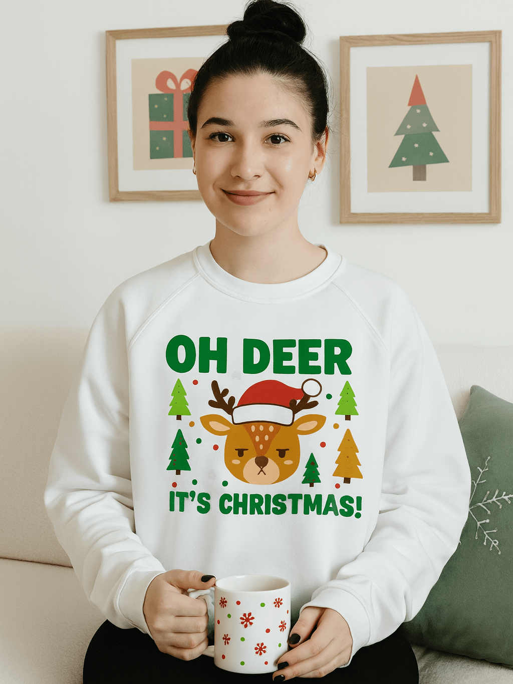 OH DEER CHRISTMAS Sweater product image (10)