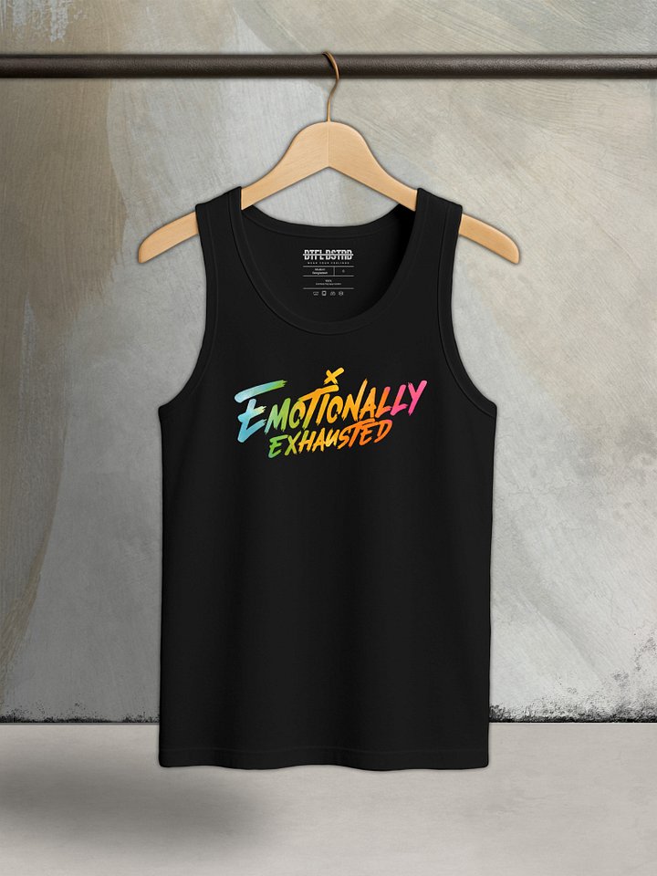 Emotionally Exhausted OG TieDye (Large) - Summer Tank Top product image (1)