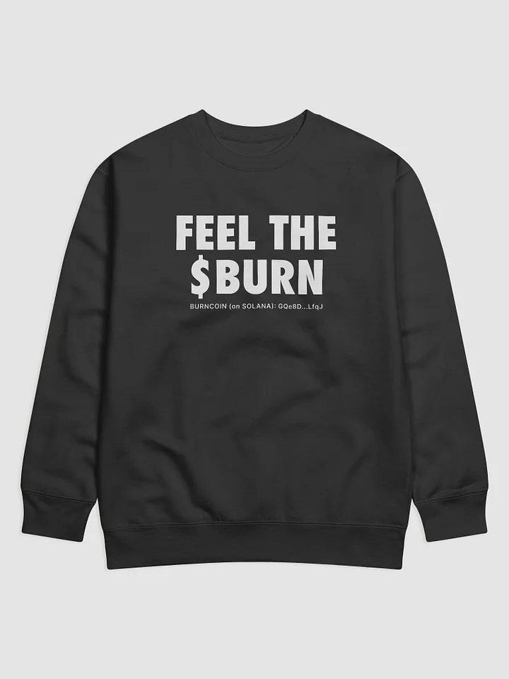 FEEL THE $BURN Sweatshirt - Dark product image (1)