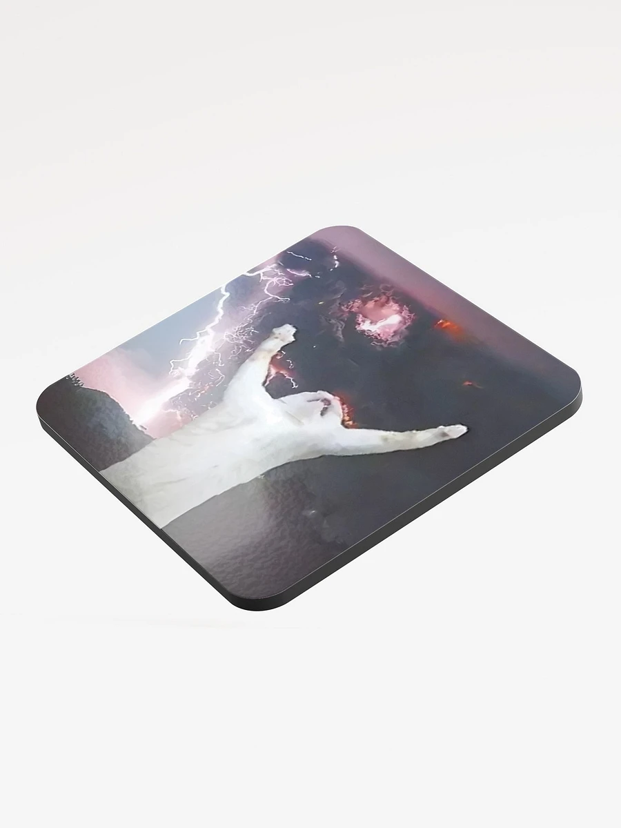 Glossed Cork Coaster: Meme Cats product image (3)