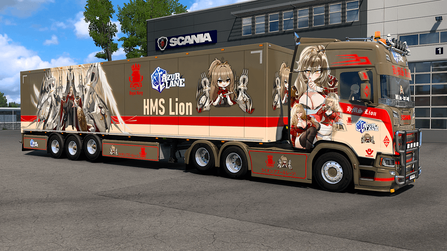 [ETS2] HMS Lion - Azur Lane [Combo Skin] product image (5)