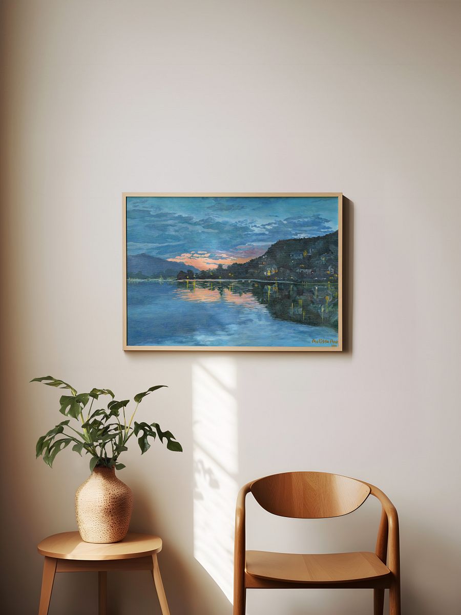 Uplifting Blues Art Print product image (18)