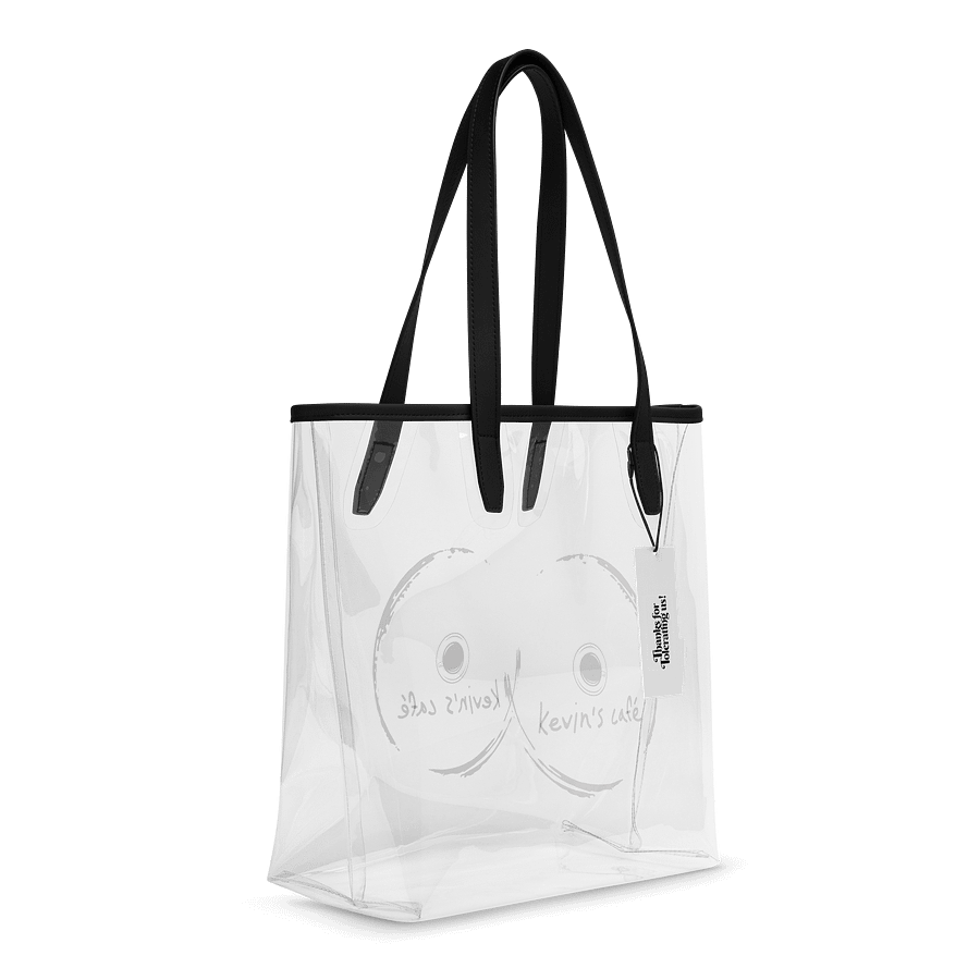 Kevin's Café Clear Tote Bag product image (6)