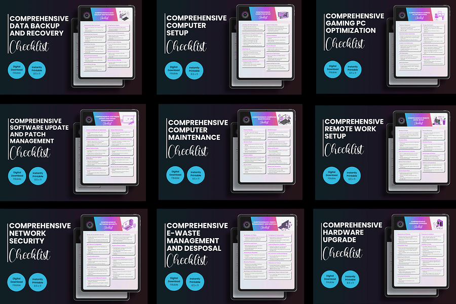 Ultimate Digital Checklist Bundle product image (1)