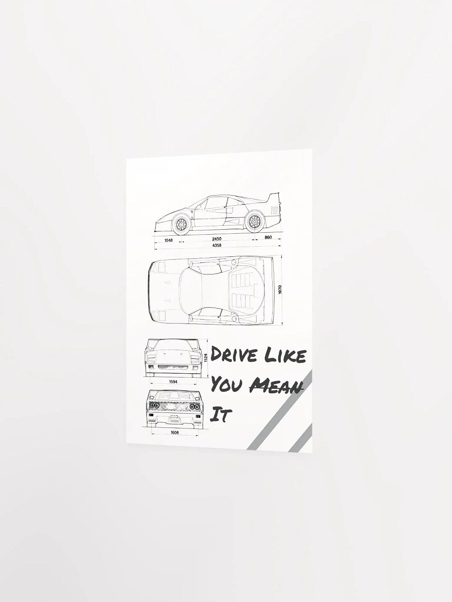 Vintage Sports car poster product image (4)
