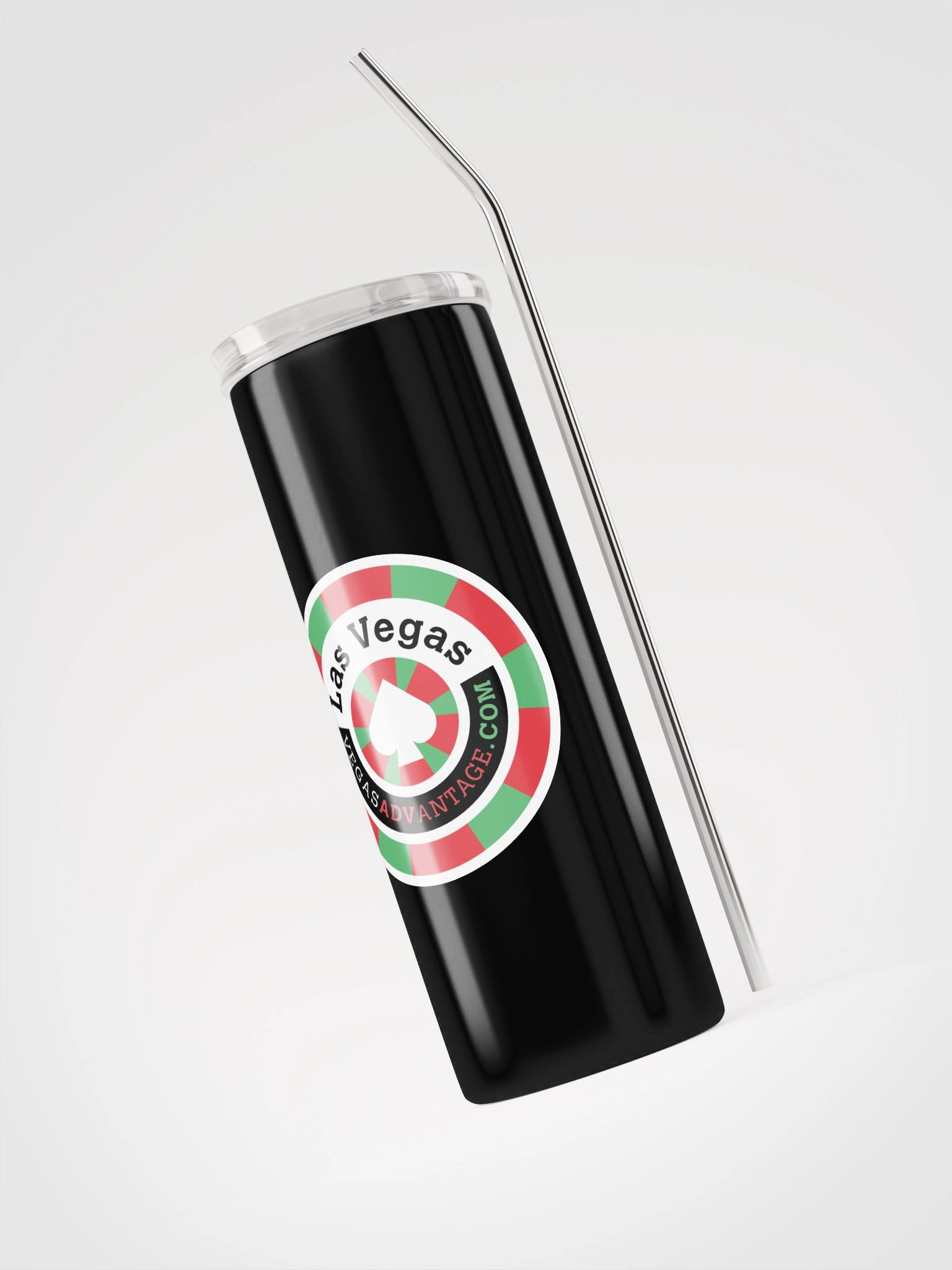 Vegas Advantage Stainless Steel Tumbler (Black) product image (3)