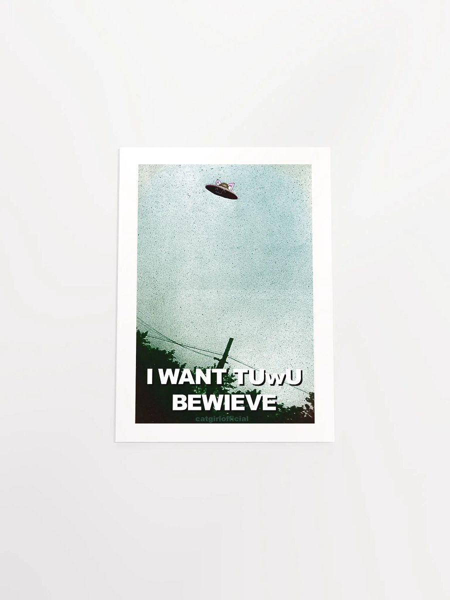 I Want TUwU Bewieve Poster product image (4)