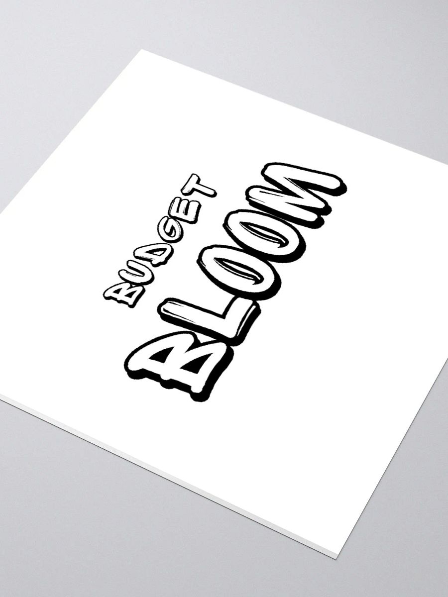 Budget Bloom stickers product image (3)