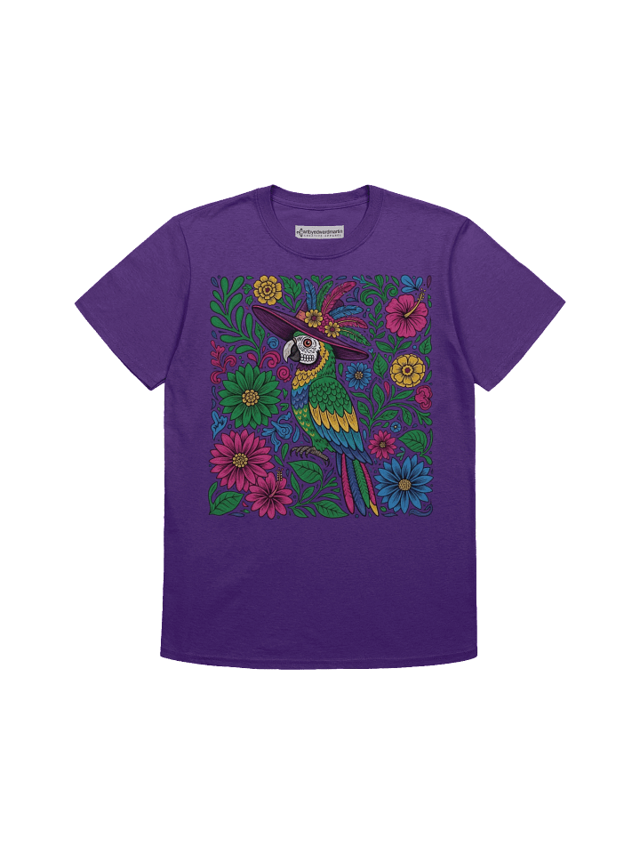 Dia de Muertos Parrot Design T-Shirt product image (16)