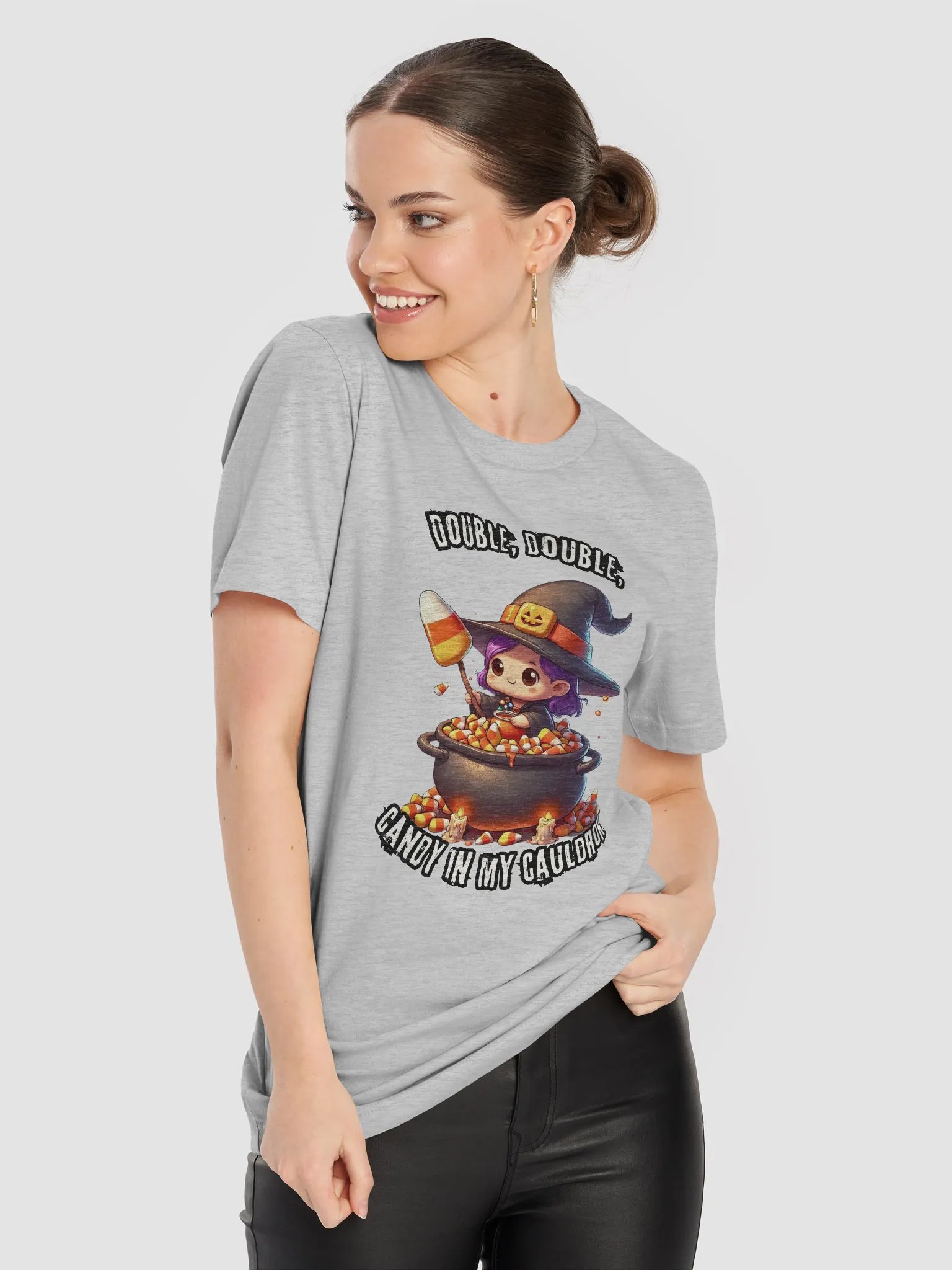 Candy Cauldron Witch T-Shirt product image (44)