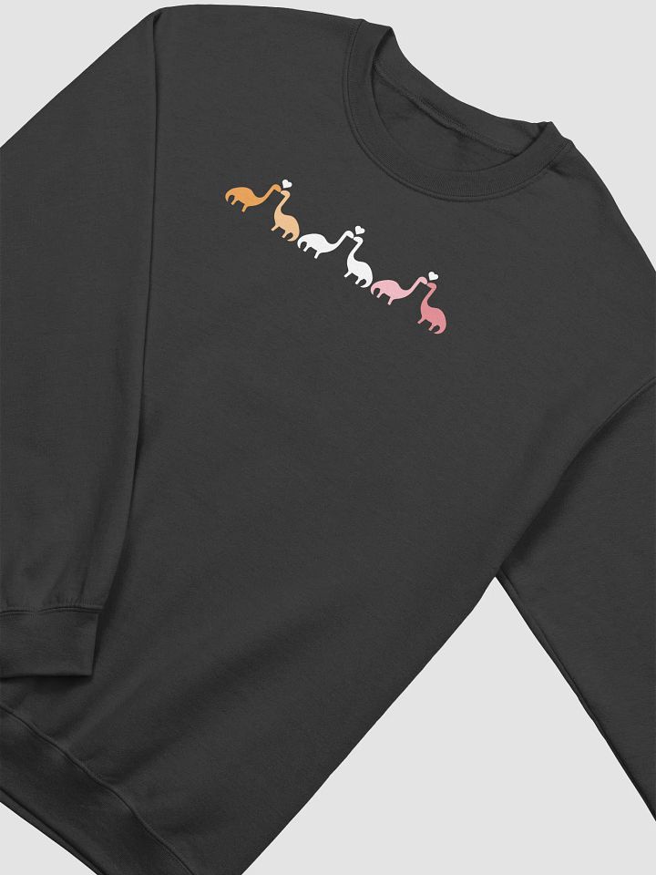 Lesbian Flag Smooch Sweatshirt product image (1)
