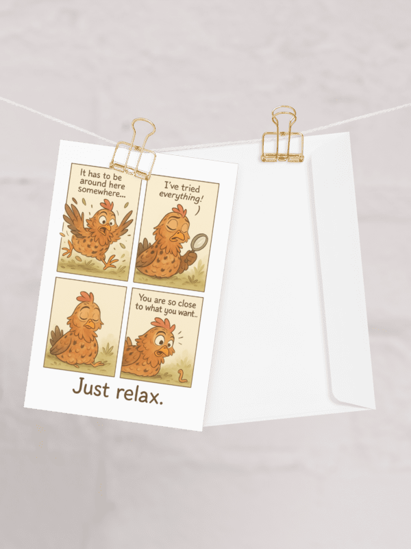 Just Relax - Card product image (1)