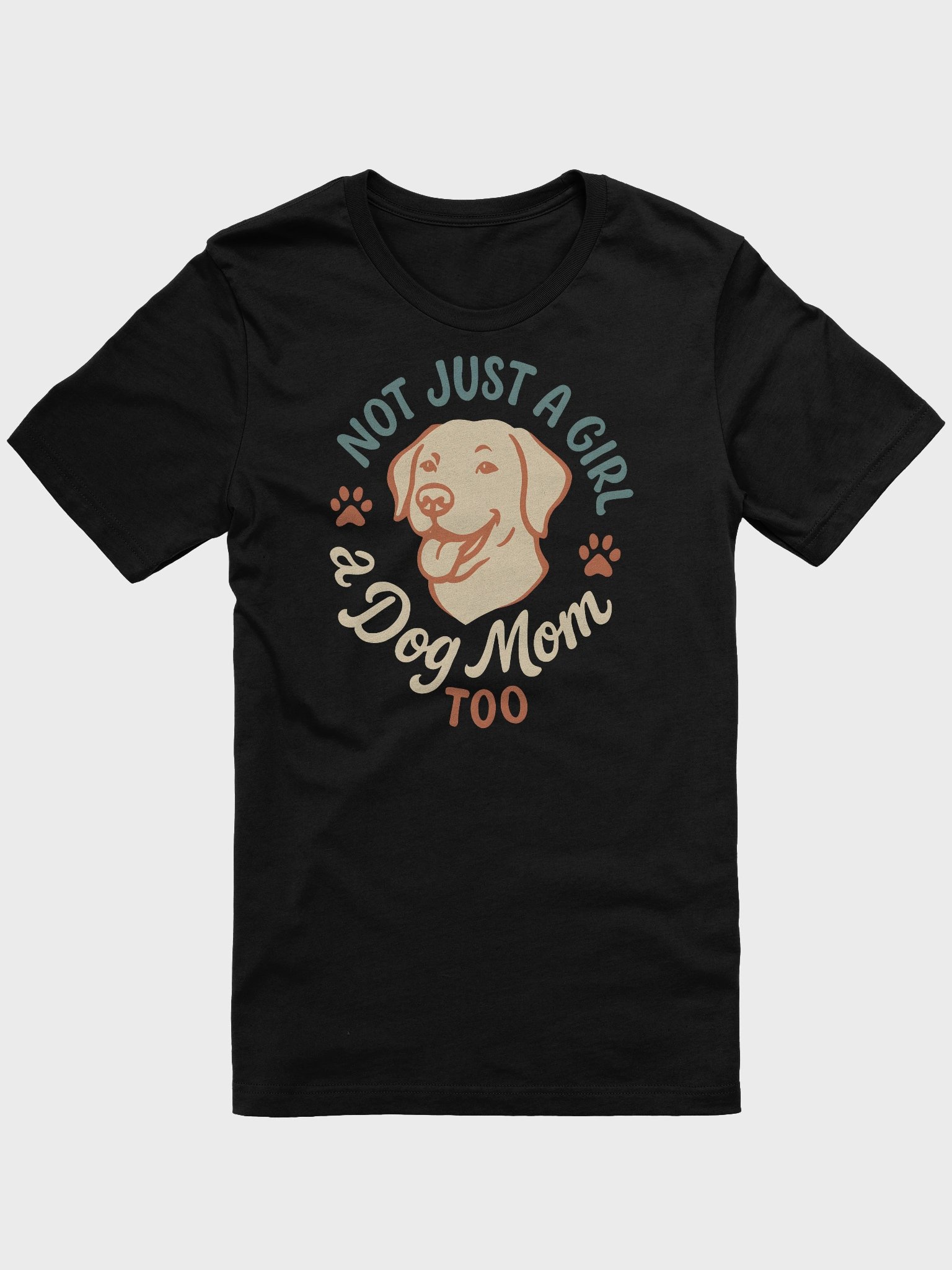 Dog Mom Line Drawing T-Shirt product image (1)
