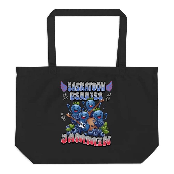 Saskatoon Berries Jammin Organic Tote Bag product image (1)