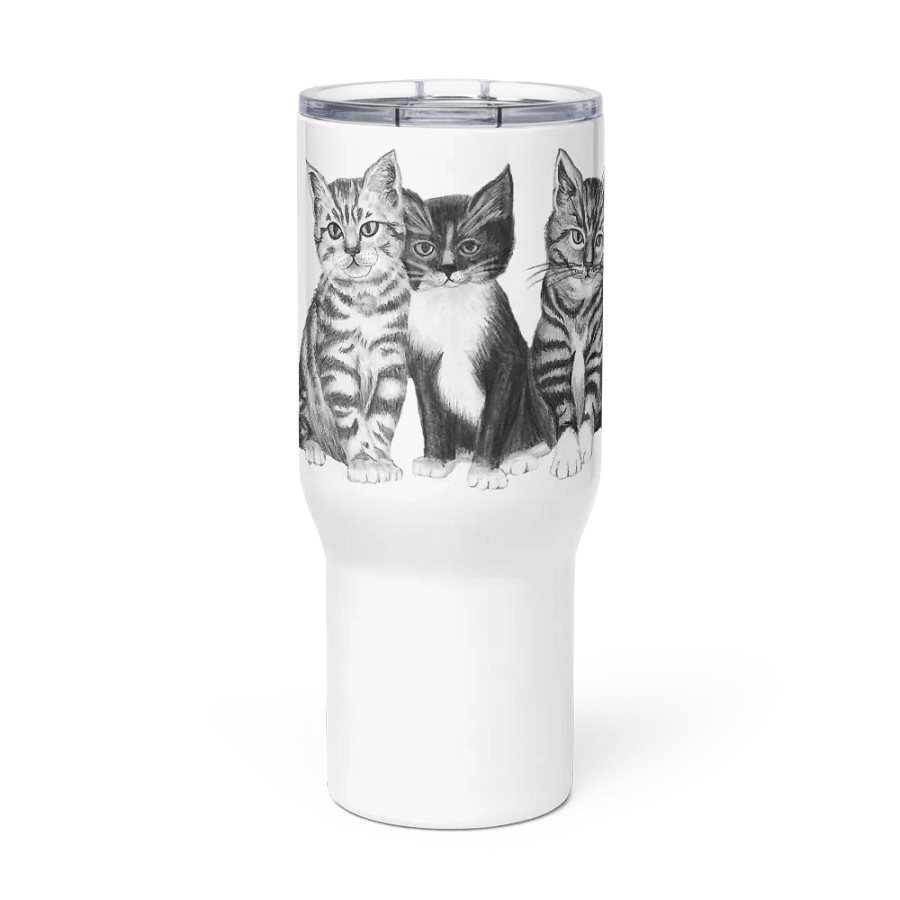 Kittens Drawing Travel Cup product image (2)