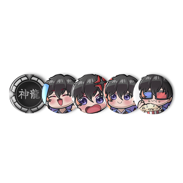 Khai Shinryu Pins 5-Pack product image (1)