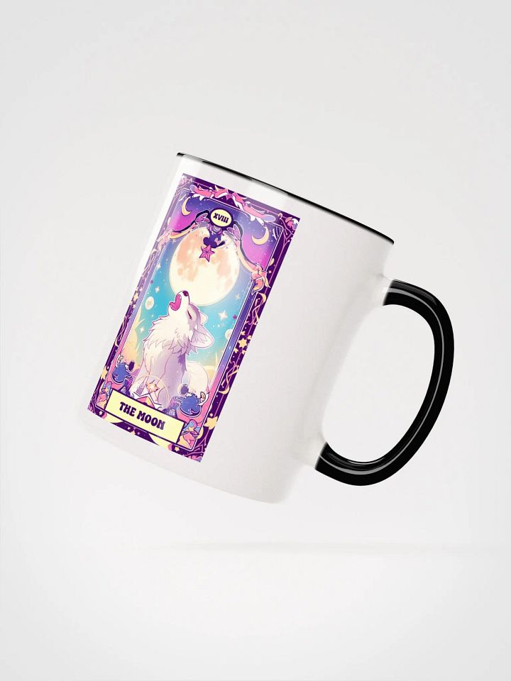 Cosmic Tarot The Moon Wolf Ceramic Mug product image (1)