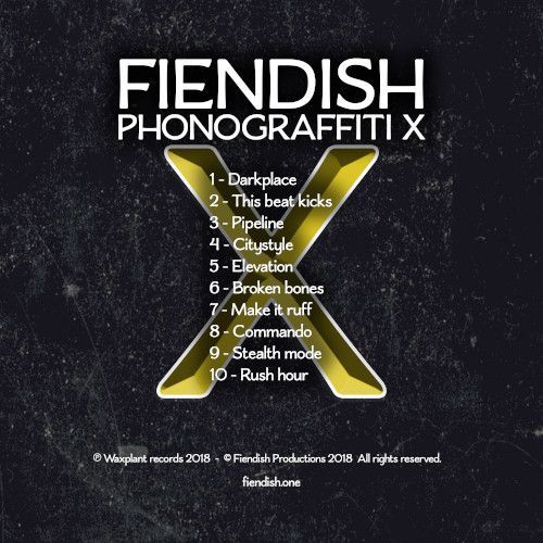 FIENDISH - PHONOGRAFFITI X LP product image (2)