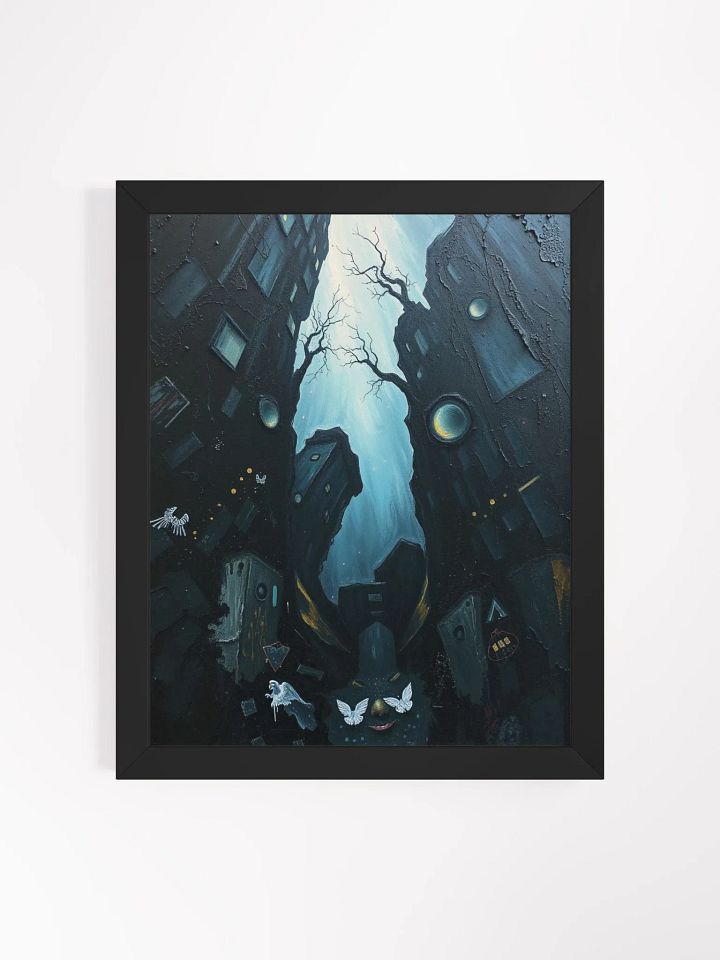 Whimsical Alleyway Dreams Framed Print product image (5)