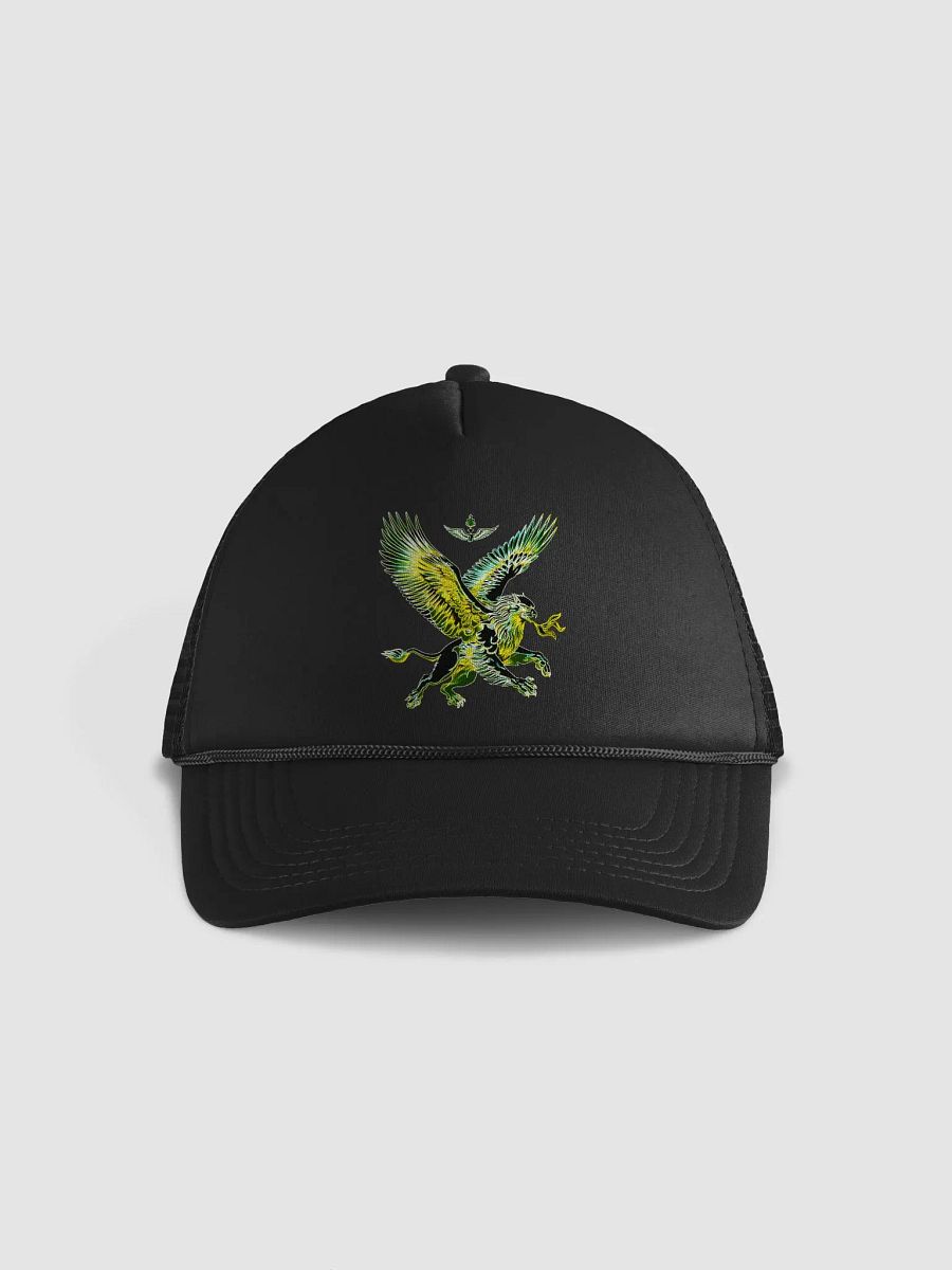 Gripen Flying Green//Griffin/Valucap Foam Trucker Hat by Valucap product image (3)