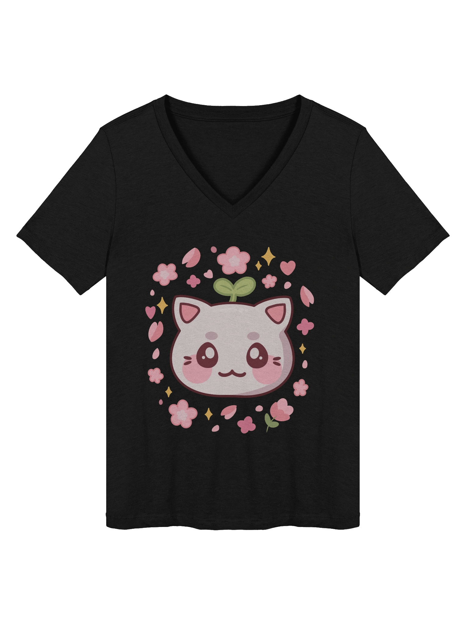 V-neck T-Shirt Mirya Sprout product image (23)