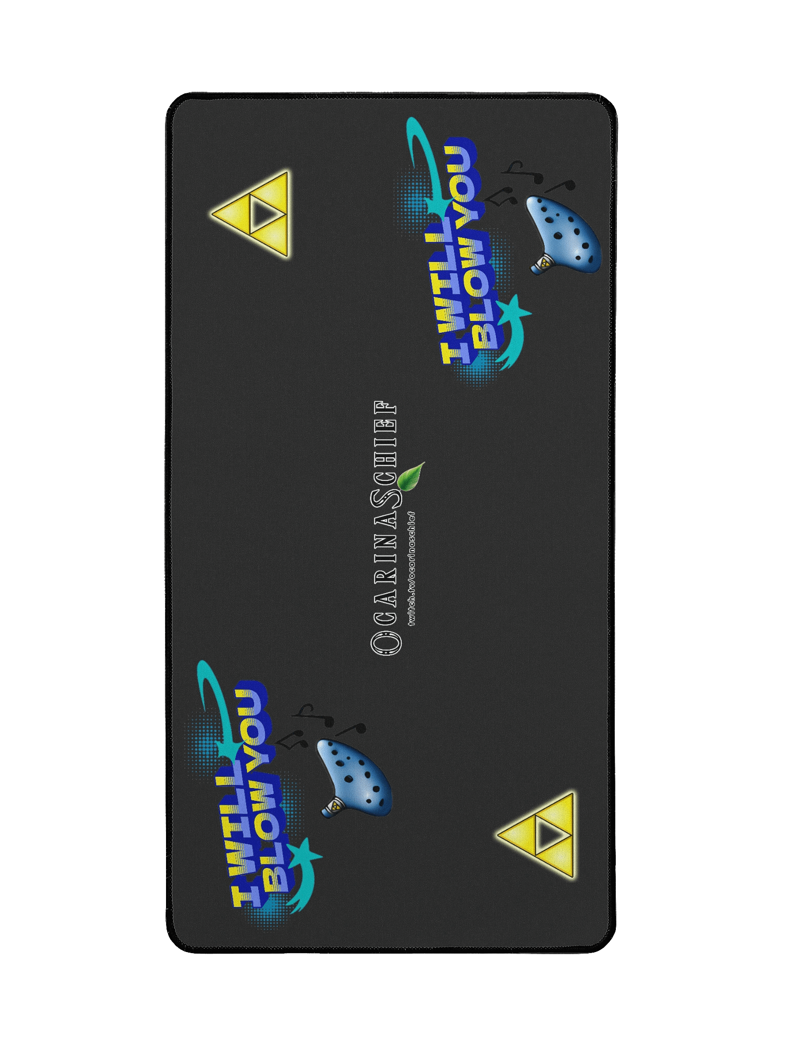 Blow You Desk Mat 15.5" x 31.5" product image (2)