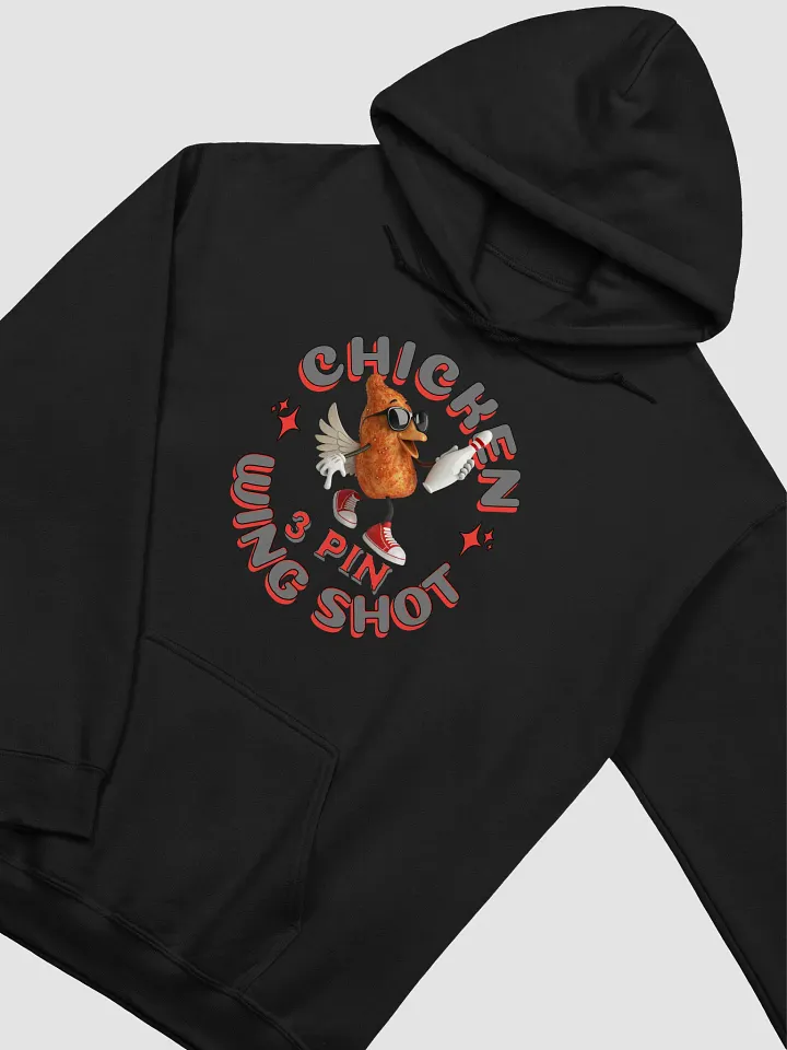 Chicken Wing Shot 3 Pin Bowling Funky Hoodie product image (2)