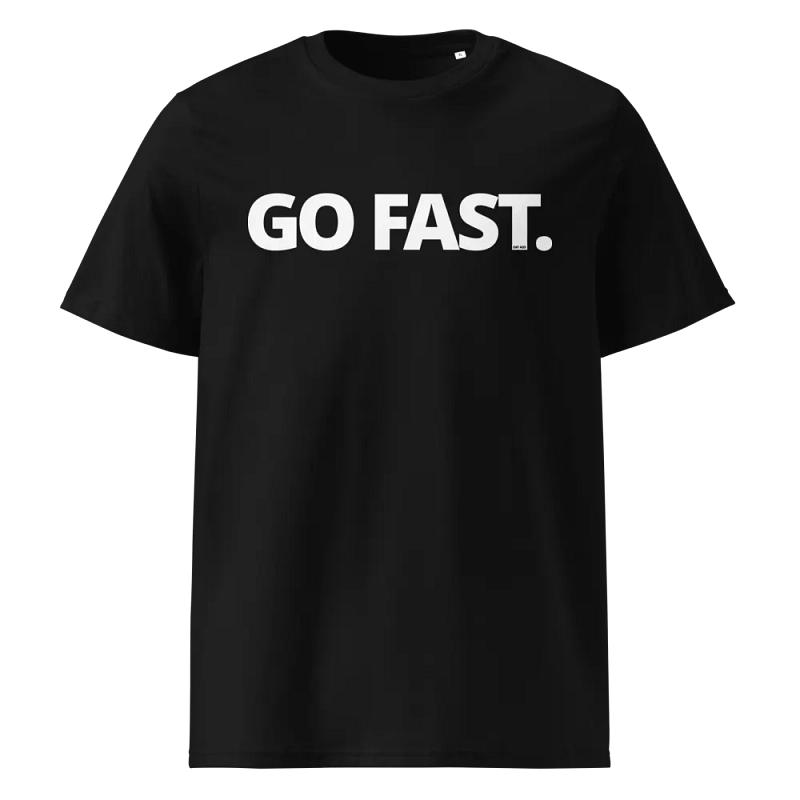 GO FAST (Eat Ass) // Dark Printed Tee