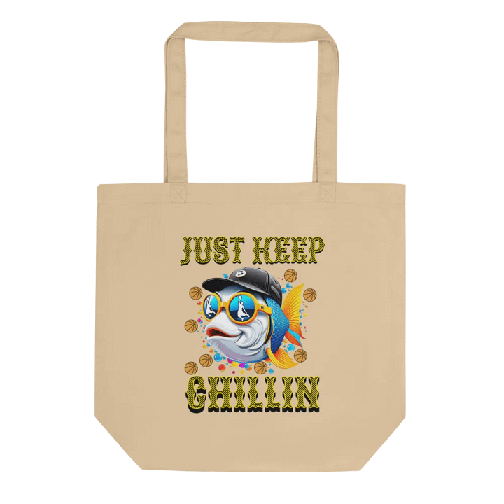 Just Keep Chillin Basketball Tote Bag product image (1)