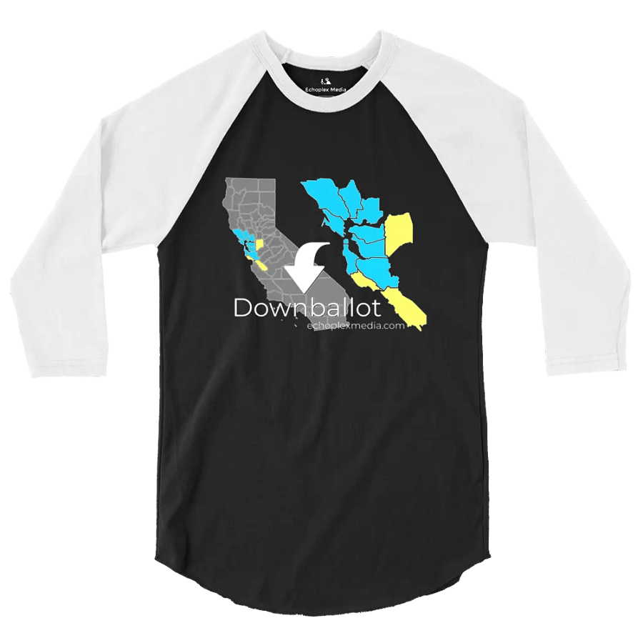 Downballot Baseball Style Tees - Dark Torso Colors product image (3)
