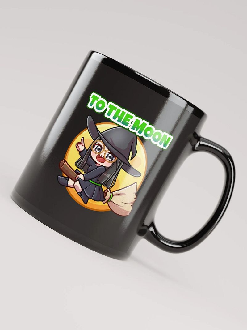 To The Moon Wizzie Mug (Black)