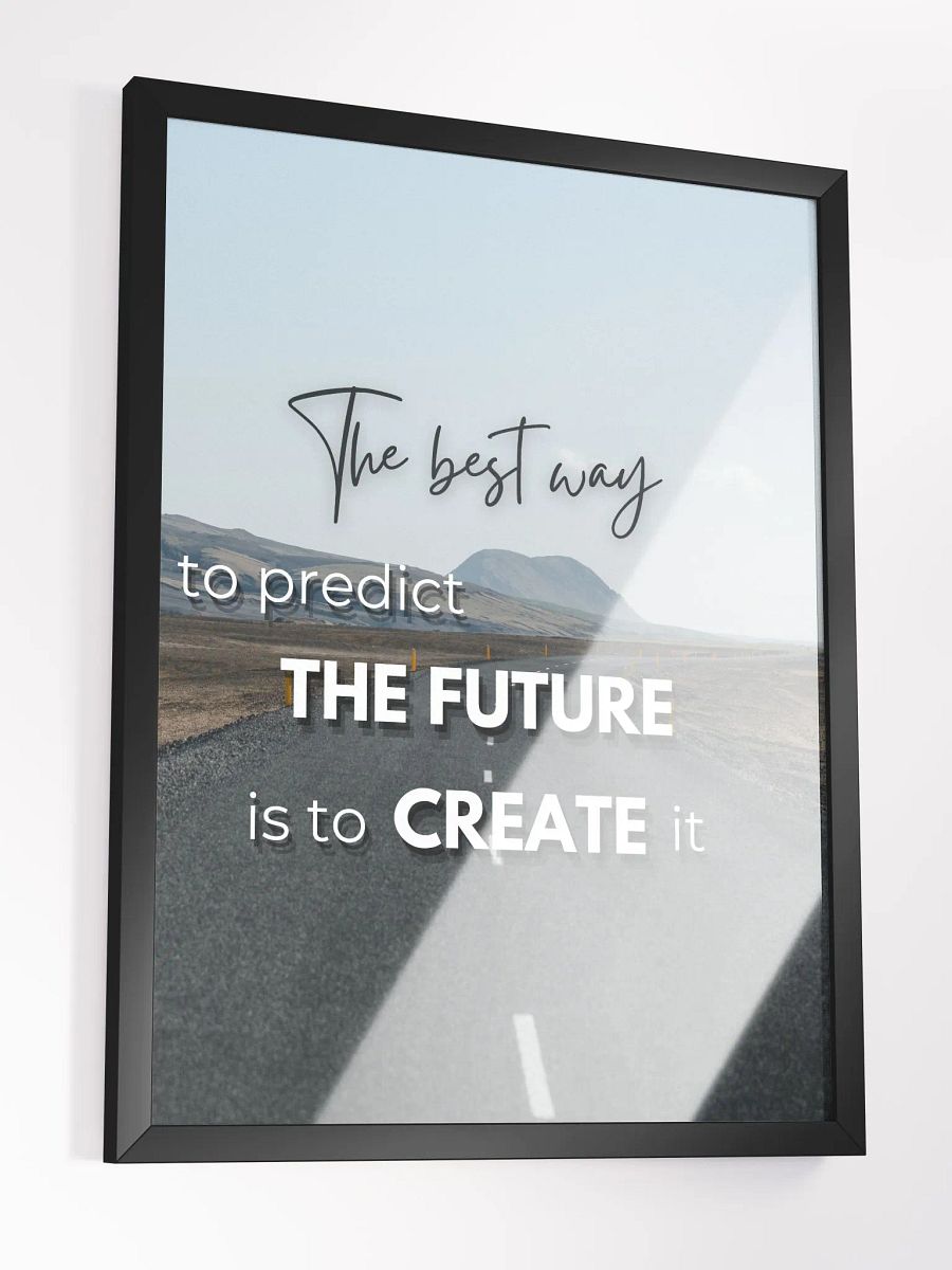 Create your future frame poster product image (3)