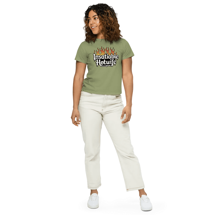 Insatiable Hotwife Short Waist Women's T-shirt product image (52)