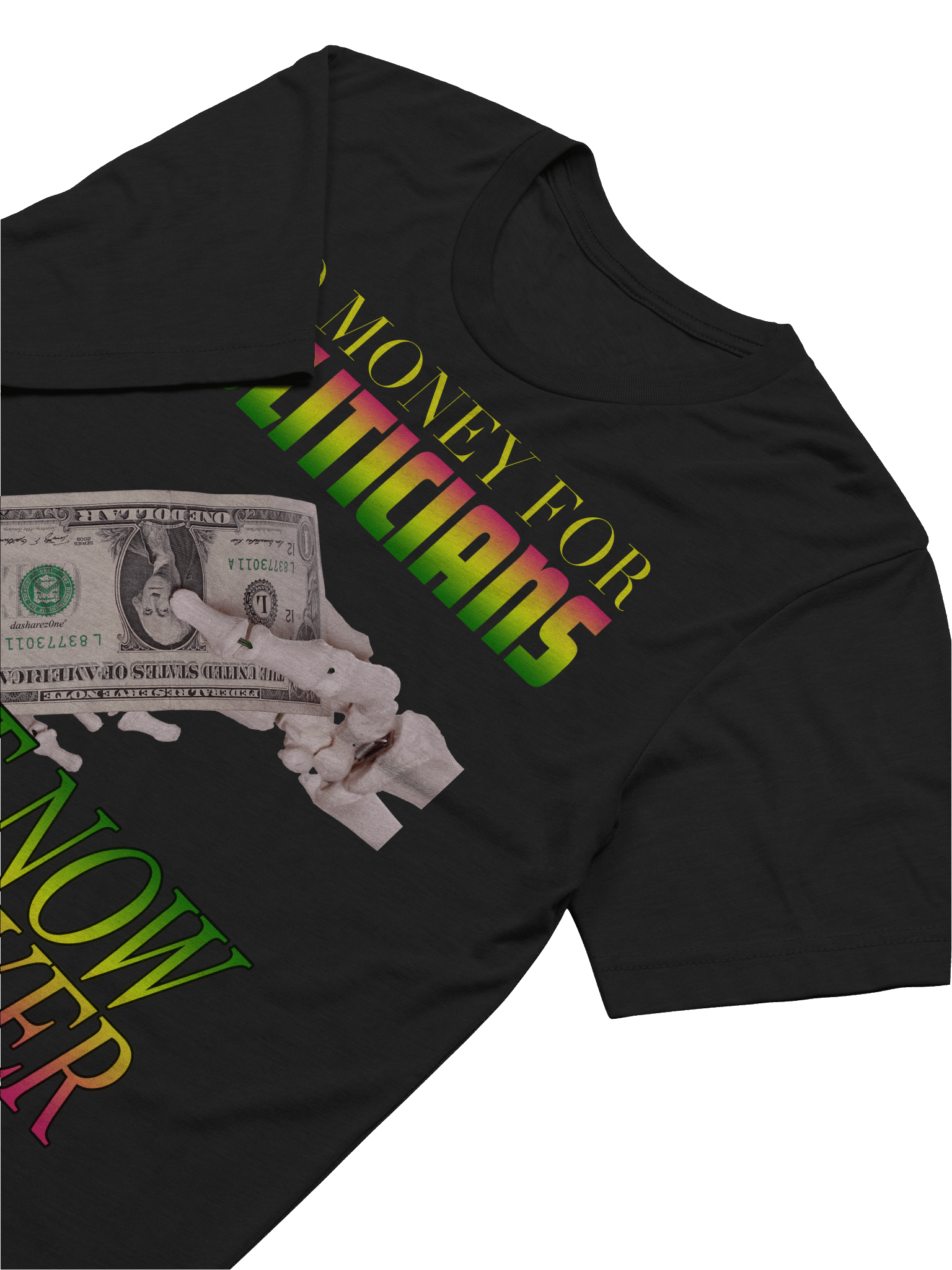 NO MONEY FOR POLITICIANS "TRI BLEND" product image (21)