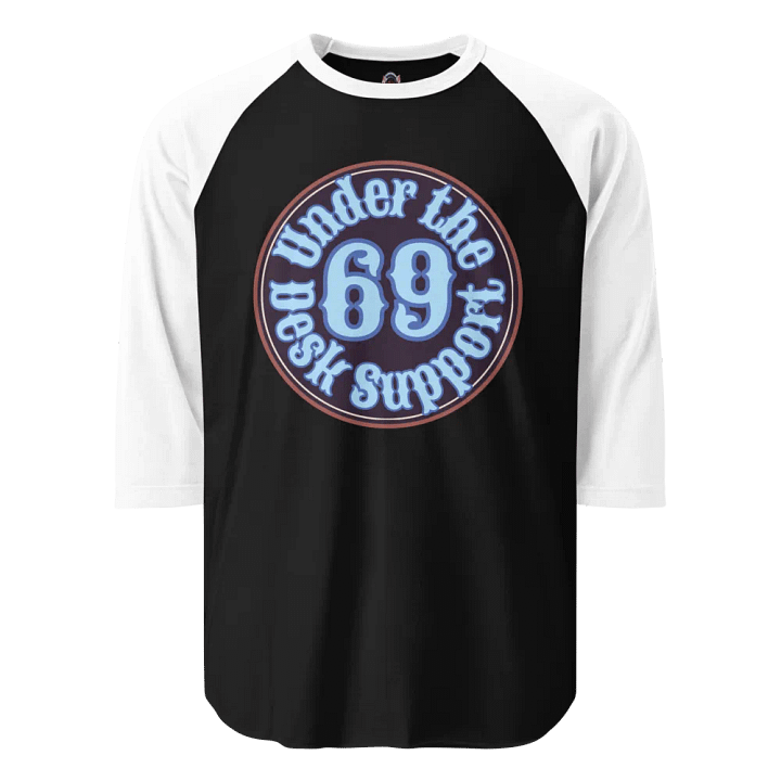 Desk Support Jersey Raglan Tee product image (1)