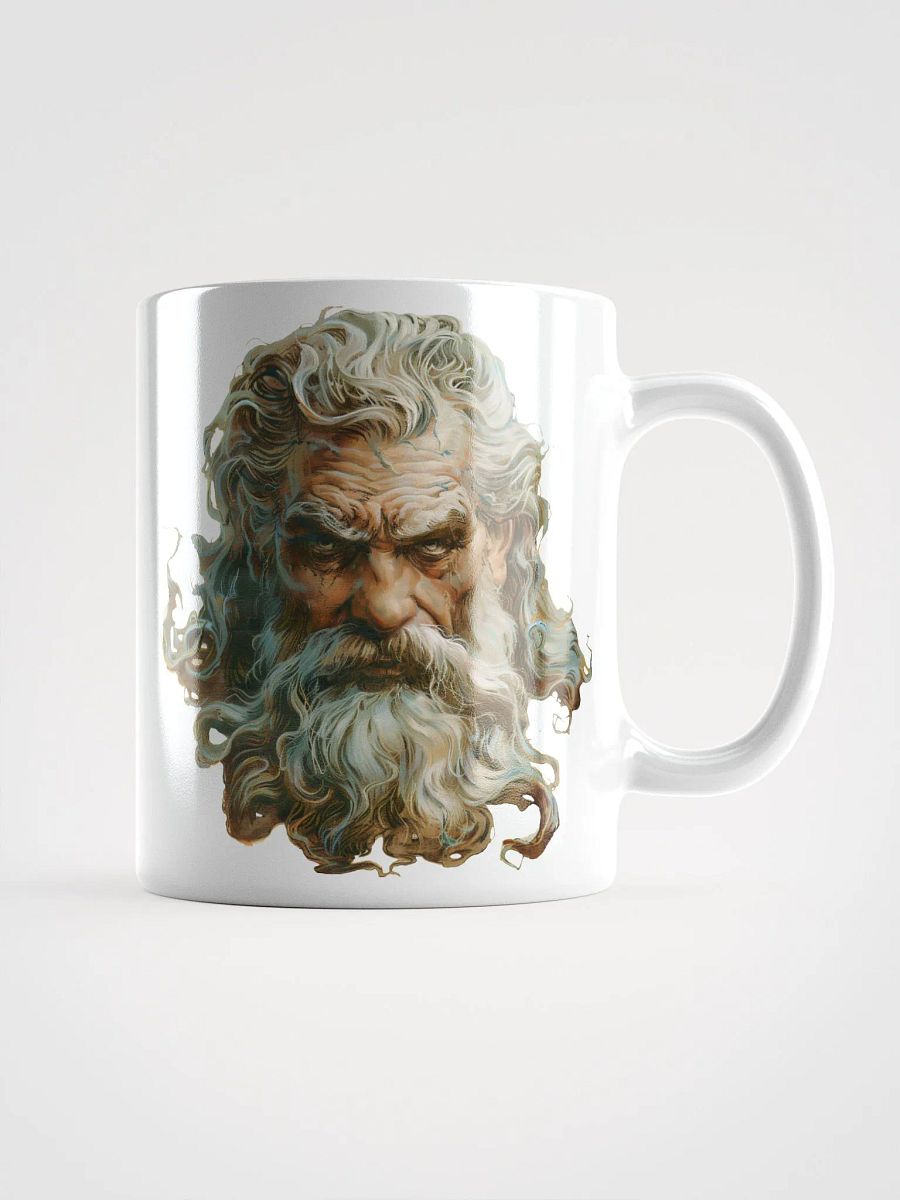 Zeus - The God of Thunder White Glossy Mug product image (1)