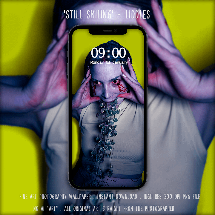 Still Smiling by Liddles phone wallpaper product image (1)
