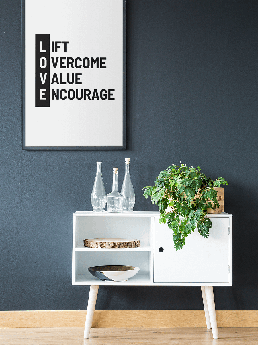 LOVE acronym, WORDART, Motivational digital download product image (1)