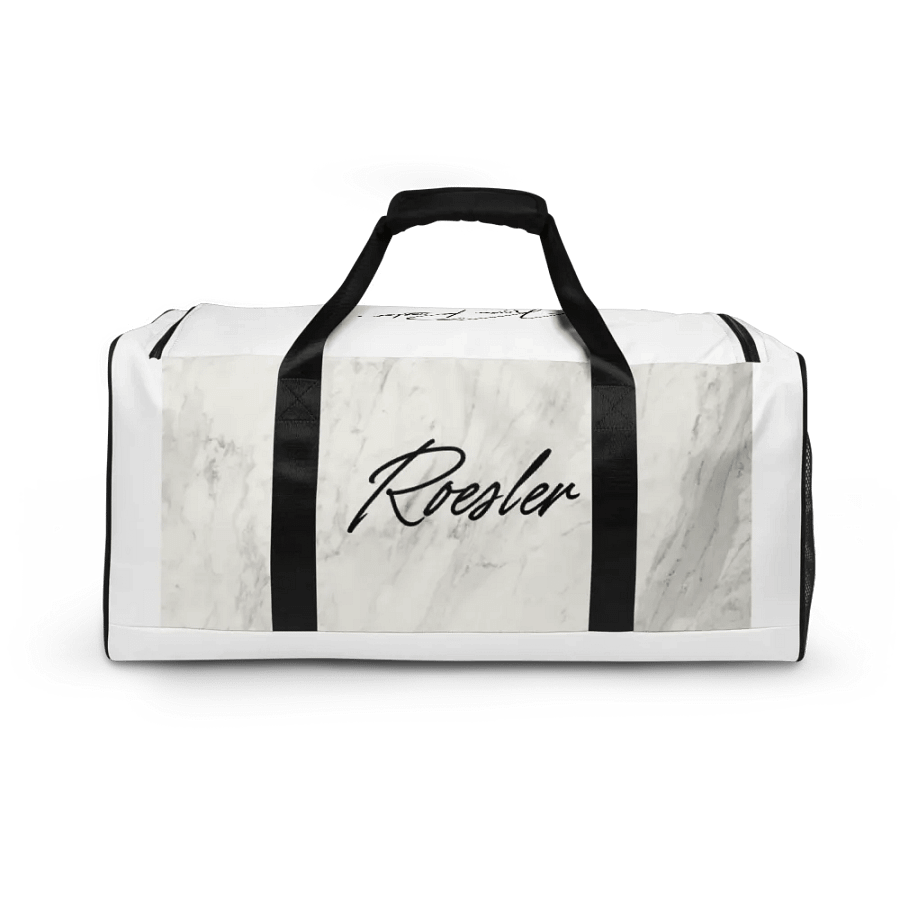 Marble Script All-Over Duffle Bag product image (2)