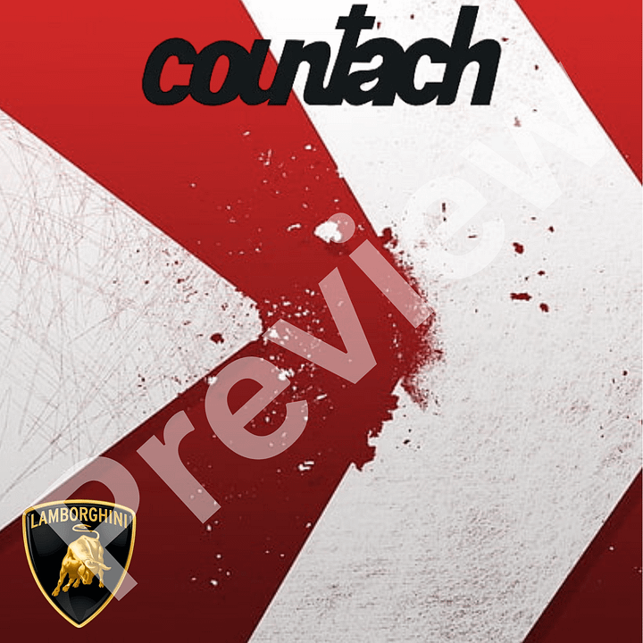 Lamborghini countach background product image (1)