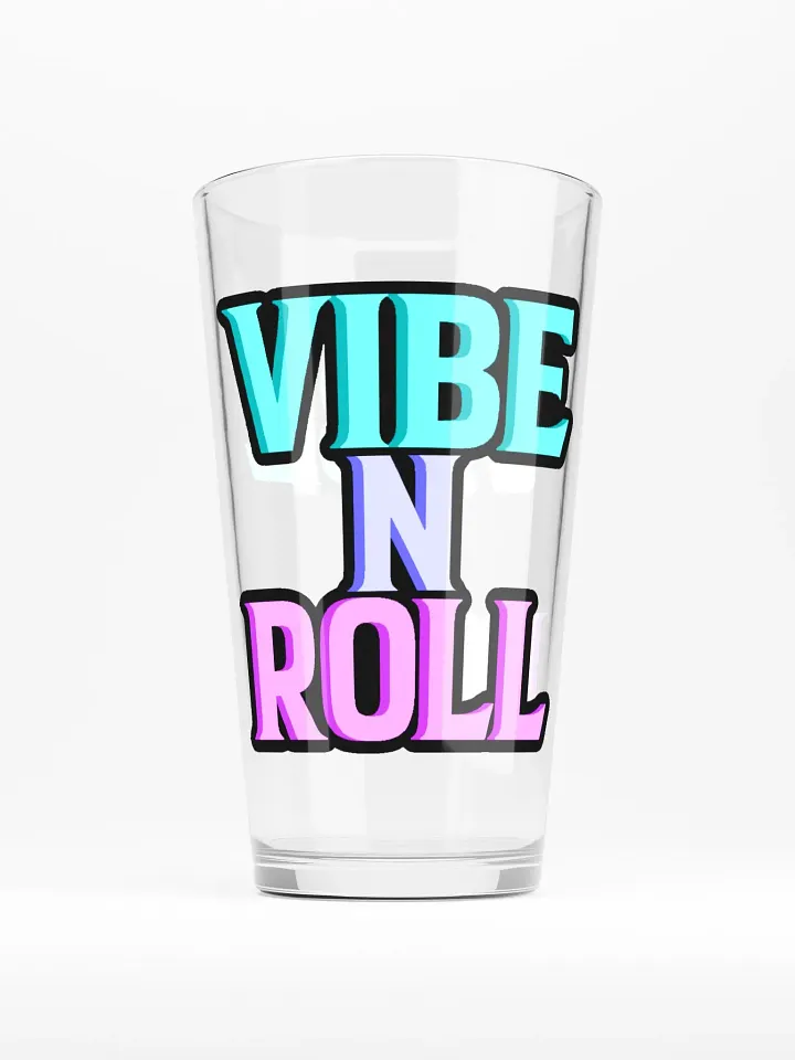 Vibe n Roll Pint Glass product image (1)