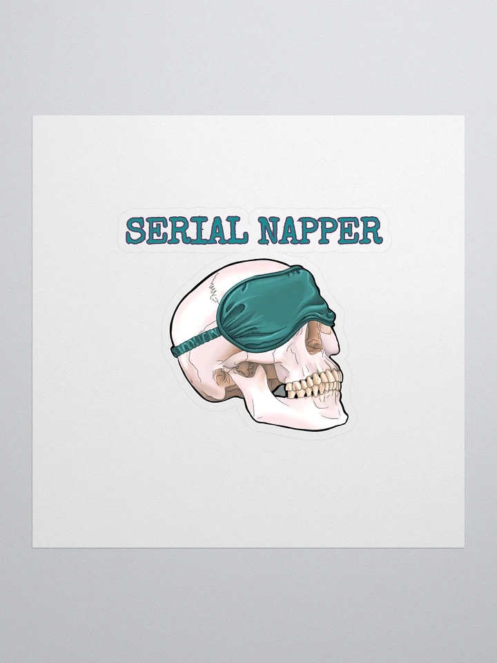 Serial Napper Sticker product image (1)