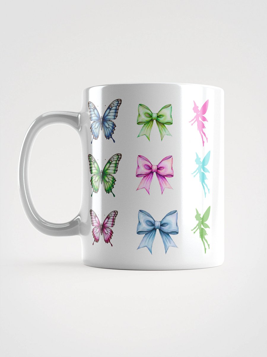 Fairy Magic Mug – Butterflies, Bows & Enchantment on Both Sides product image (6)
