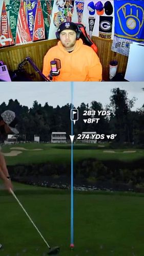 Does it go?? #pga #twitch #holeinone #golflife #golf #ps5