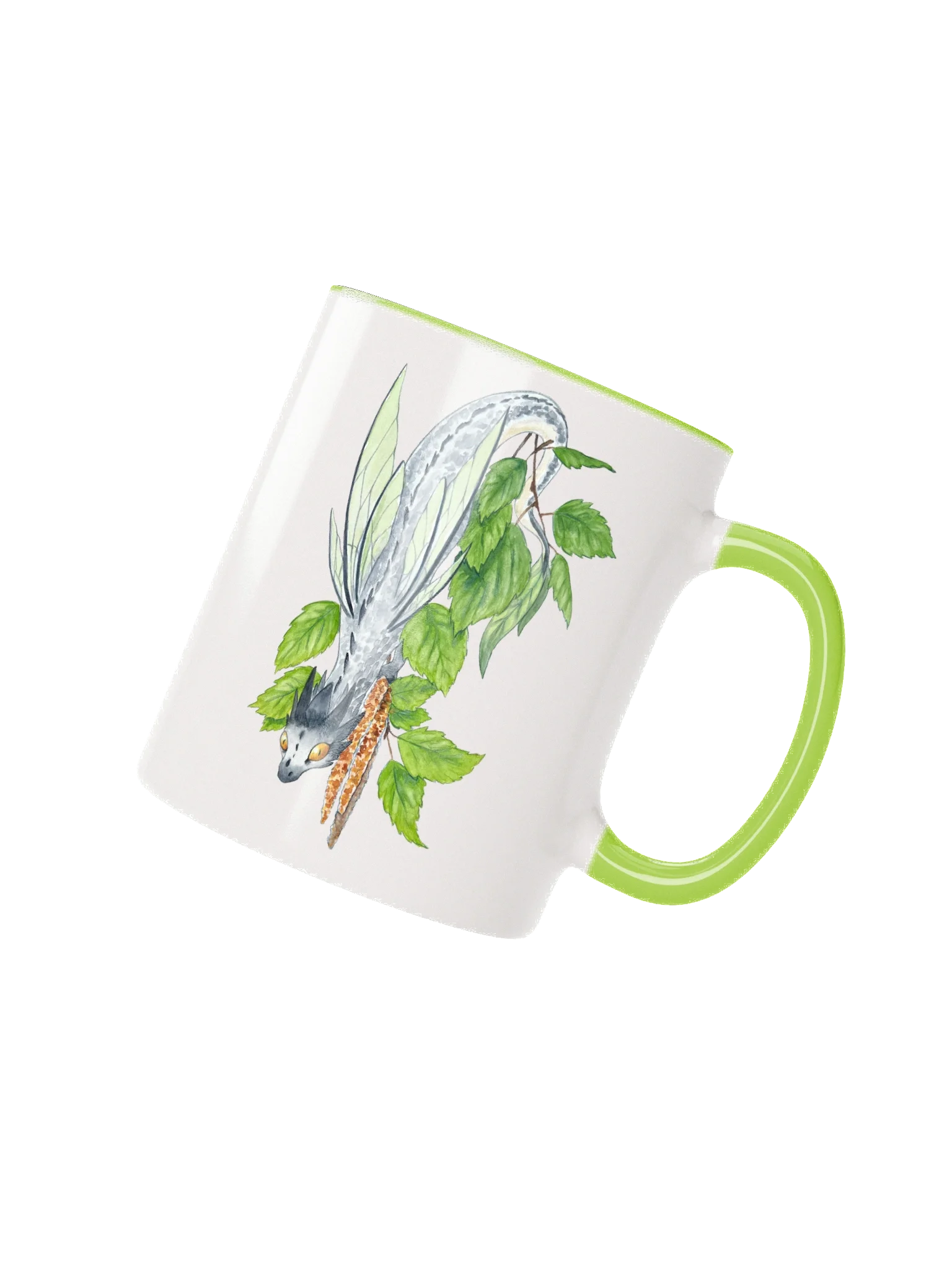 Birch Tree Dragon Inside Color Mug product image (3)