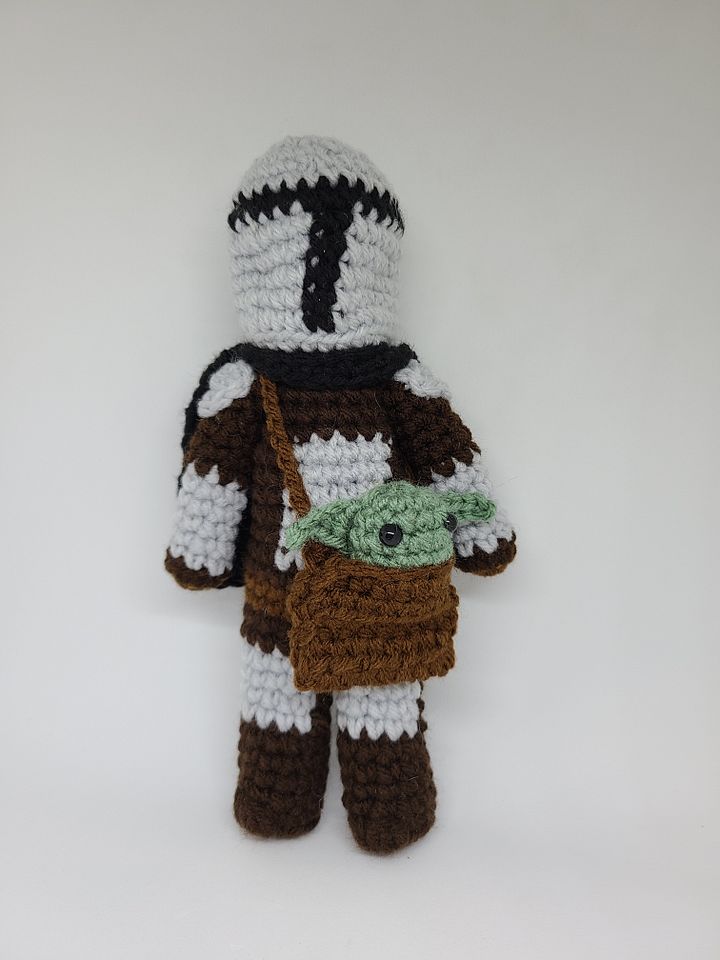 Mandalorian and Mini Grogu - PATTERN product image (1)