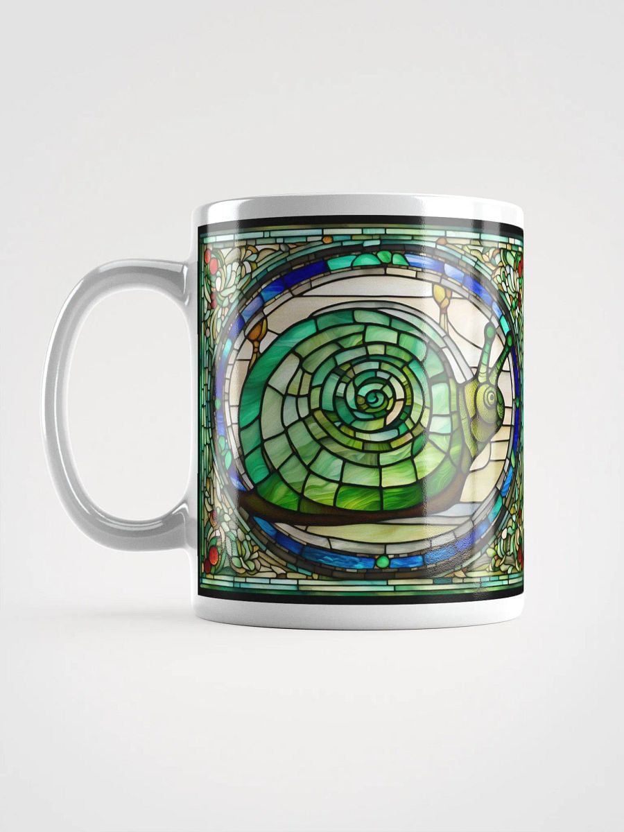 #001 Wise Old Oscar Snail Glass Mug product image (12)
