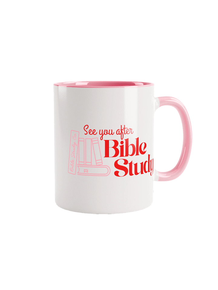 Bible Study Mug - Pink product image (1)