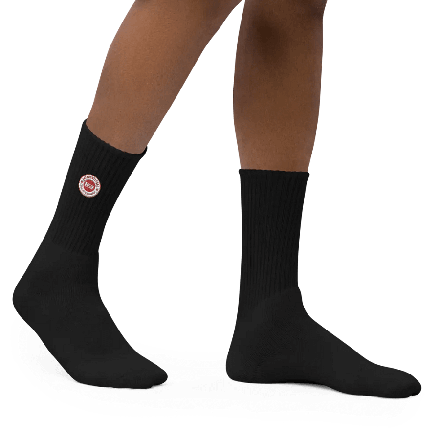 IFBNewsfeed.Org's SOCCO Embroidered Crew Socks product image (11)